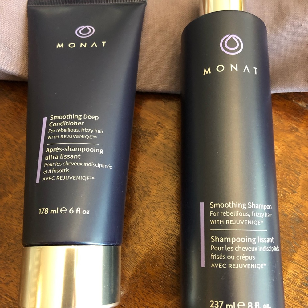 Monat Smoothing Deep Conditioner and Shampoo